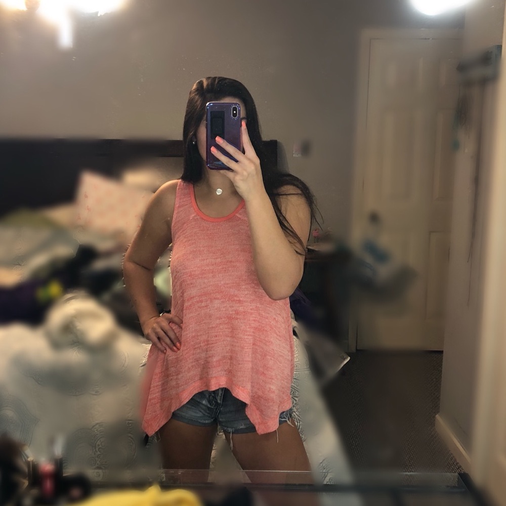 Cute tangerine tank